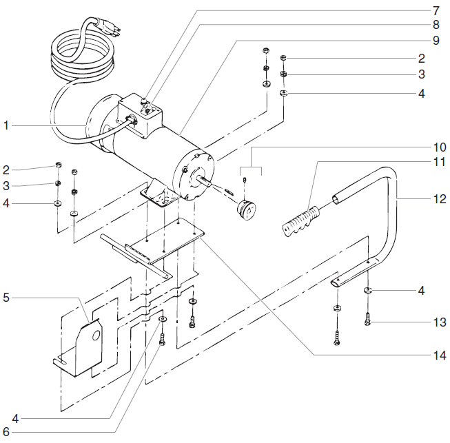 PowrTwin 6900GH DC-Electric Convertokits Parts